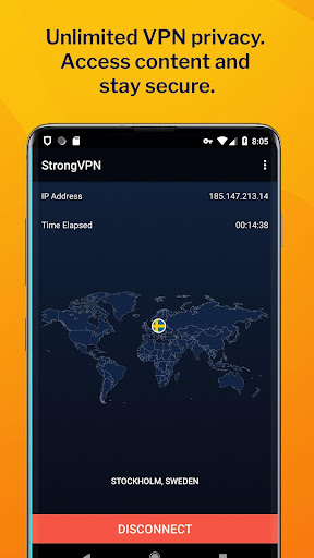 StrongVPN - Fast, Private VPN Screenshot1