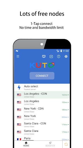 KUTO VPN - A fast, secure VPN Screenshot1