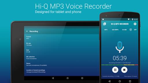 Hi-Q MP3 Voice Recorder (Free) Screenshot3