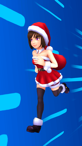 Subway Santa Princess Runner Mod Screenshot2