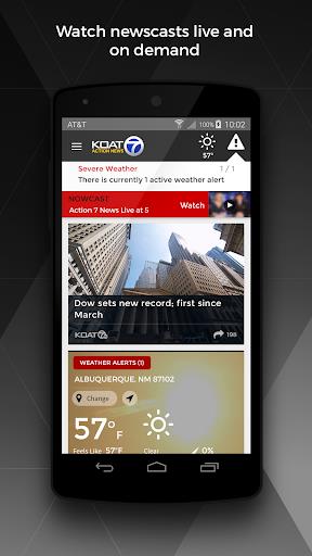 KOAT Action 7 News and Weather Screenshot2