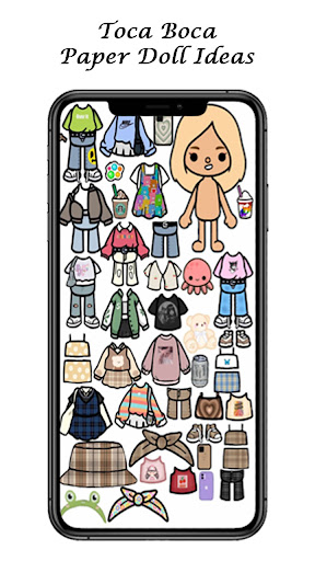 Toca Boca Paper Doll Ideas Screenshot2