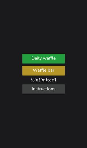 Waffle : Unlimited word game Screenshot1