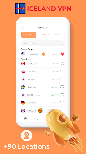Iceland VPN - Private Proxy Screenshot3