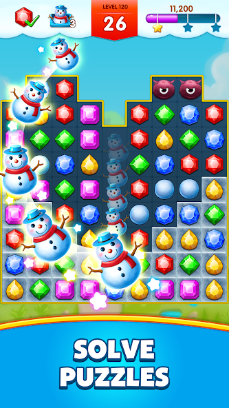 Jewels Legend - Match 3 Puzzle Mod Screenshot2