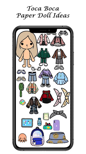 Toca Boca Paper Doll Ideas Screenshot1