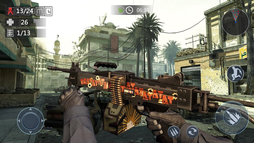 Zombie Trigger 3D Gun Shooter Mod Screenshot4