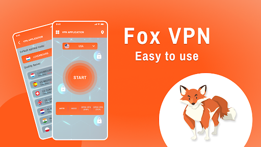 Fox VPN Unlimited Fast Proxy Screenshot1