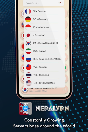 VPN Nepal - get Nepal ip VPN Screenshot3