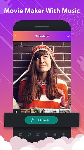 Movie Maker With Music - Photo to Video Maker Screenshot3