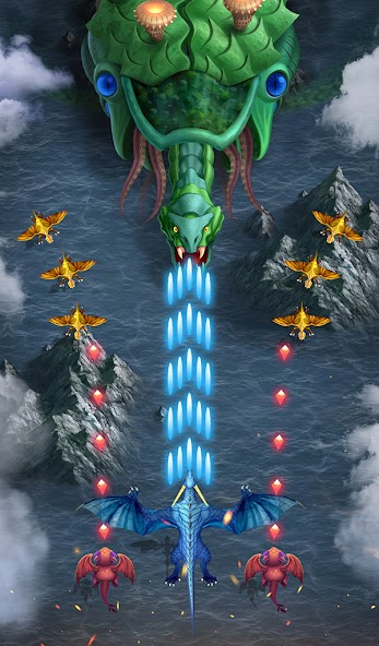 Dragon shooter - Dragon war Mod Screenshot2