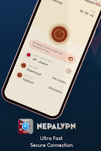 VPN Nepal - get Nepal ip VPN Screenshot1