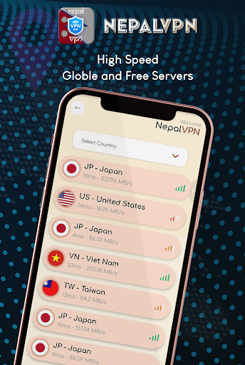 VPN Nepal - get Nepal ip VPN Screenshot4