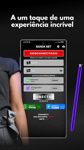 BANDA NET - Serviço VPN Screenshot2