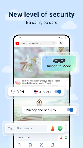 Jet browser - vpn + ad-block Screenshot1