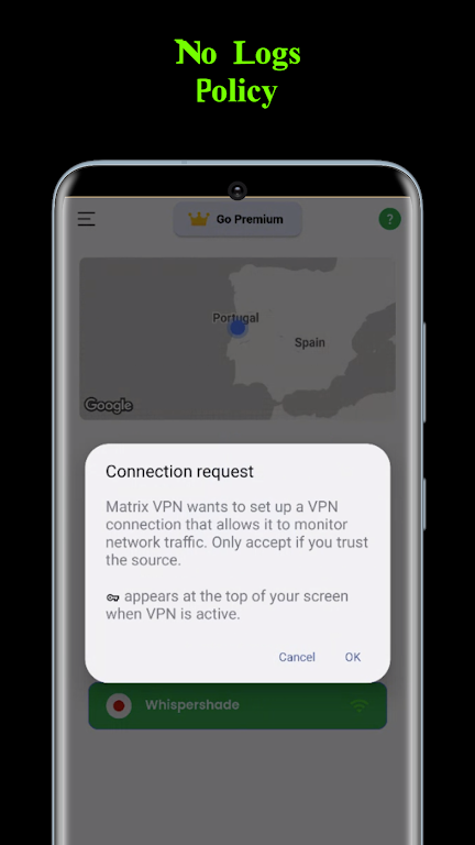 Military-Grade VPN - MatrixVPN Screenshot4