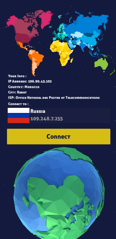 VPN Russia - IP for Russia Screenshot2