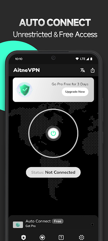 AitneVPN - Secure VPN Proxy Screenshot3