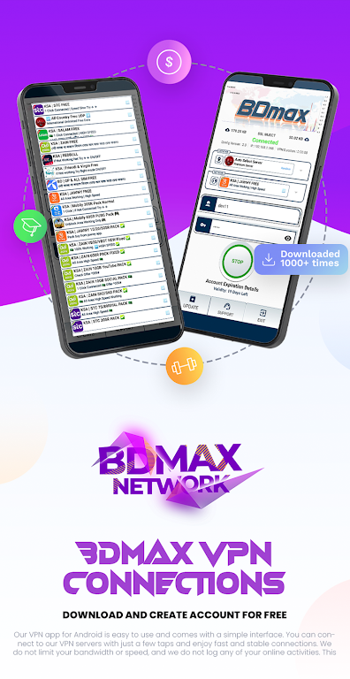 BDmax VPN VIP Screenshot3