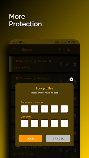 Gold V2ray Fast & Secure VPN Screenshot4