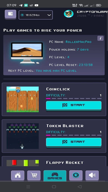 Rollercoin - Play Game Earn Crypto Coins Screenshot4