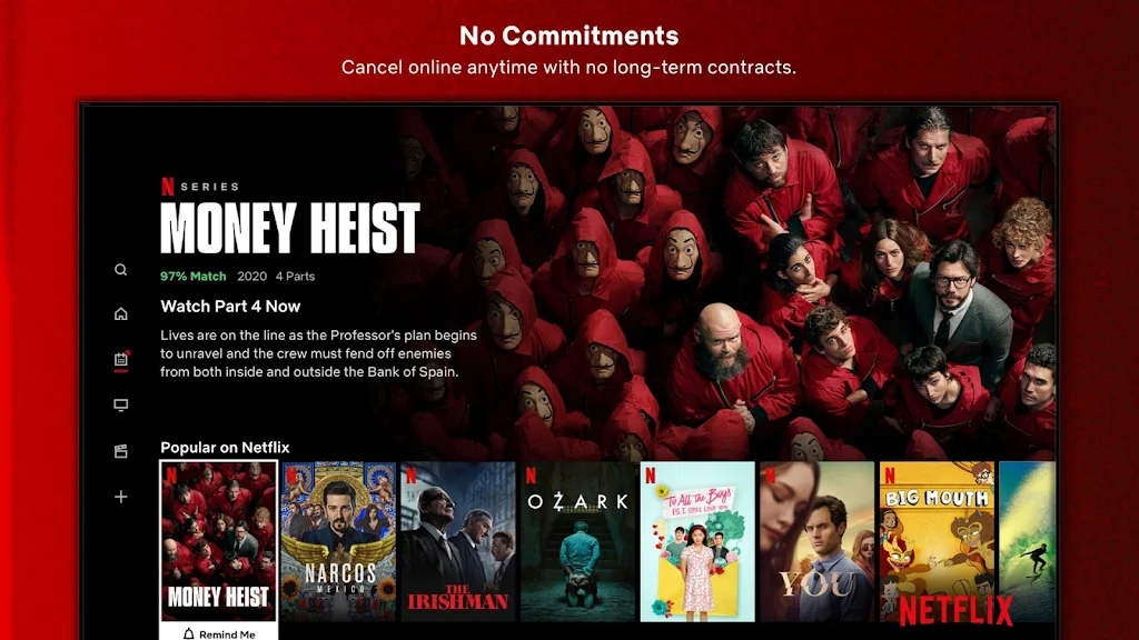 Netflix Android TV Screenshot3