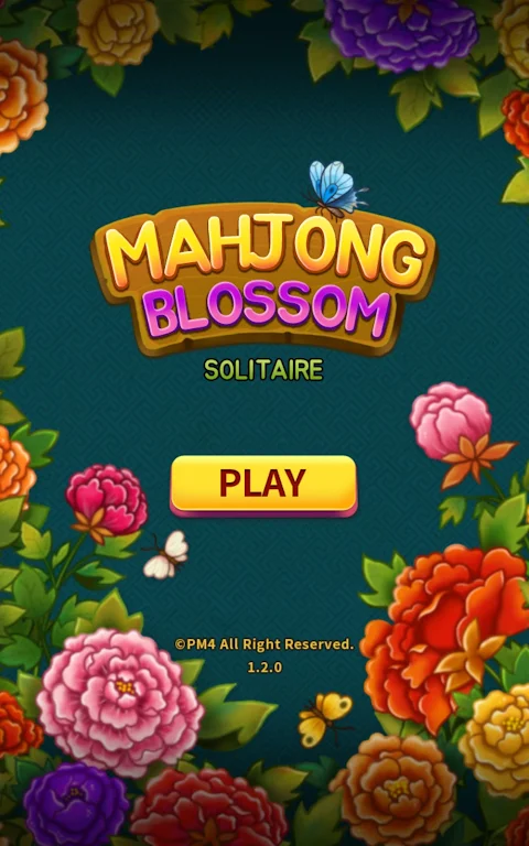 Mahjong Blossom Solitaire Screenshot1