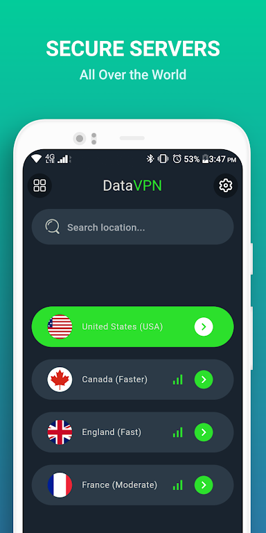 DataVPN (Fast & Secure) Screenshot3