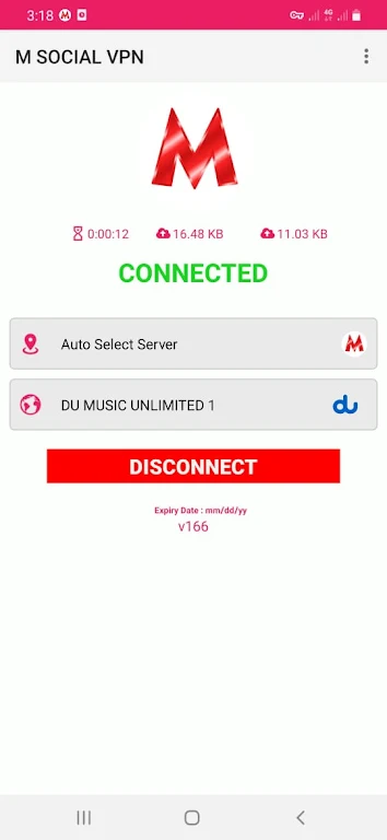 M SOCIAL VPN Screenshot3