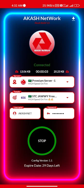 AKASH Network VPN Screenshot4