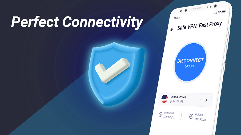 Safe VPN: Fast Proxy Screenshot2