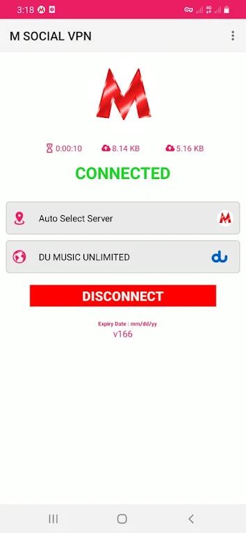 M SOCIAL VPN Screenshot2