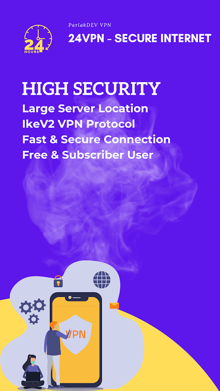 24VPN - Secure Internet Screenshot1