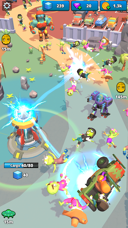 Aliens vs Zombies: Invasion Screenshot2