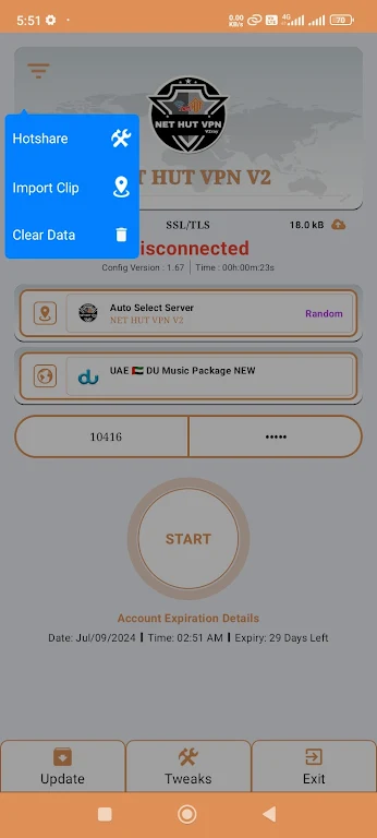 NET HUT VPN V2 Screenshot4