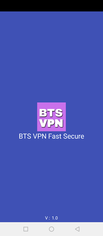 BTS VPN Fast Secure Screenshot1