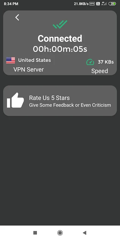 USA VPN - Safe & Secure VPN Screenshot4