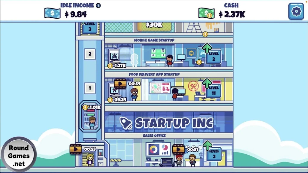 Idle Startup Tycoon Screenshot1