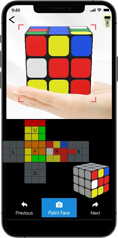 Magic Cube Solver-Cube Scanner Screenshot1