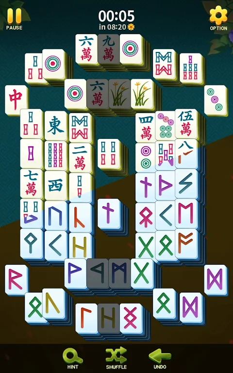 Mahjong Blossom Solitaire Screenshot3