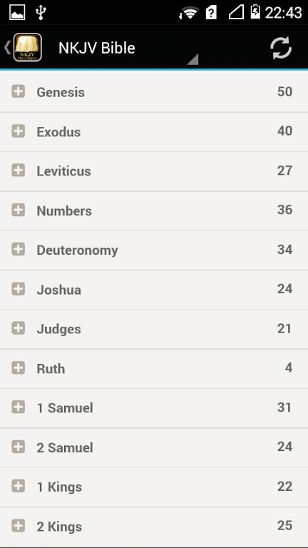 NKJV Bible Online 1.0 Screenshot2