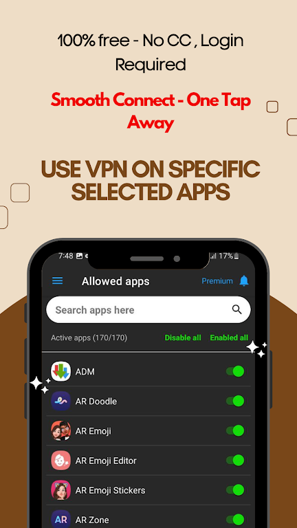 Leopard VPN- Fast Secure Proxy Screenshot4