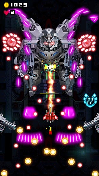 Retro Space War: Shooter Game Mod Screenshot1