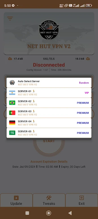 NET HUT VPN V2 Screenshot2