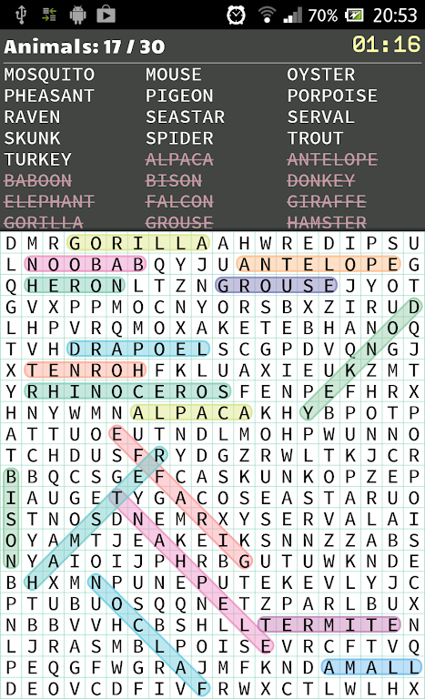 Word Search Screenshot2