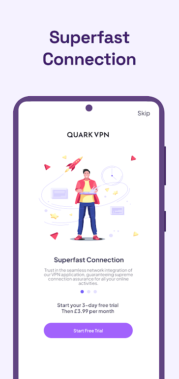 Quark VPN - Easy & Secure Screenshot3