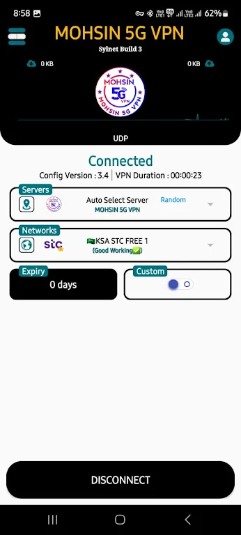 MOHSIN 5G VPN Screenshot1