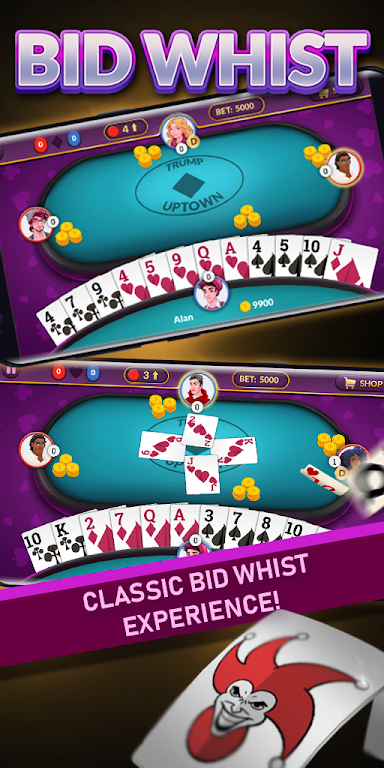 Bid Whist - Offline Card Games Screenshot1