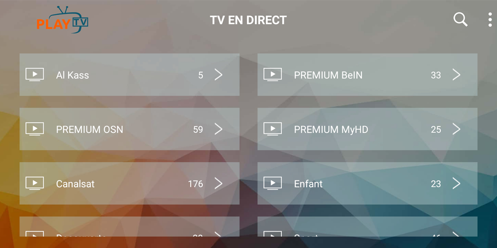 PlayTV Screenshot2