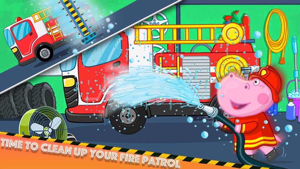 Fireman Hippo: City Hero Mod Screenshot1